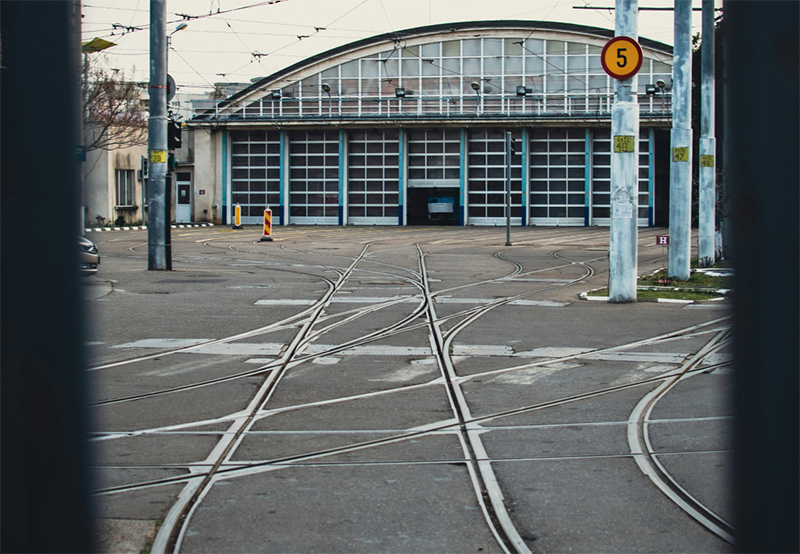 Drohnenvermessung Strasse Schiene Bruecke