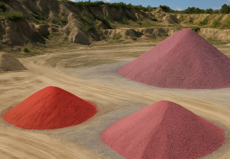 Volumen berechnung Halden